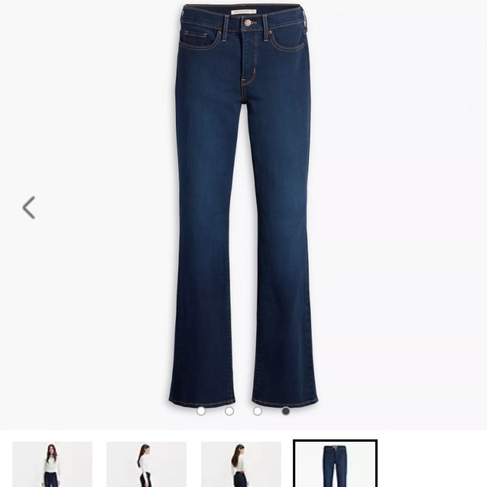 LEVIS Shaping Bootcut Jeans. Size- W26 x L30z Code-C0011